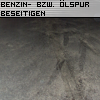 Benzin- bzw. Ölspur beseitigen